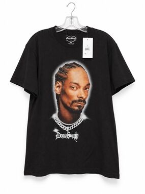 Dogg Supply by Snoop Dogg Chain Spinner Graphic T-Shirt Black Medium NWT